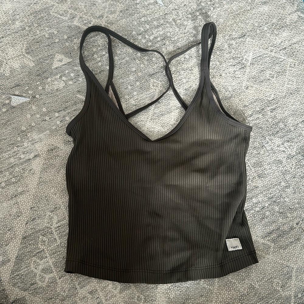 Vuori rib crop tank